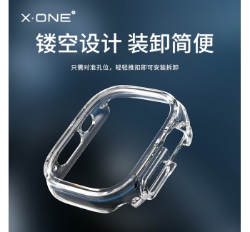 Apple Watch Ultra透明半包手表殼